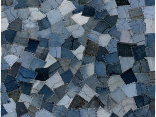 Χαλί Denim Pocket 465 Blue Jean Obsession 80X150cm