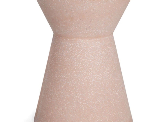 Σκαμπό Biella 0800002 35x35x44cm Terazzo Pink Soulworks