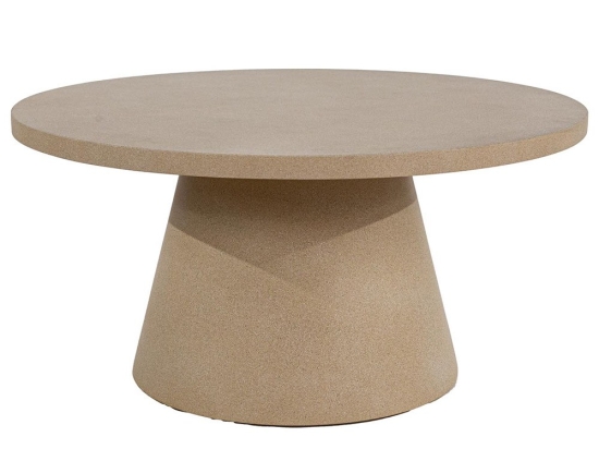 Τραπέζι Καθιστικού Randel 0800055 80x80x41cm Sand Soulworks