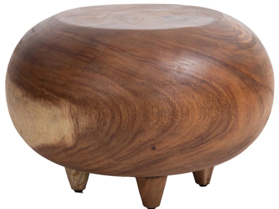 Τραπέζι Καθιστικού Muiren 0900001 60x60x42cm Natural Soulworks
