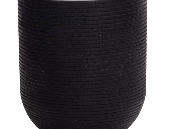 Σκαμπό Siya 0900004 40x40x45cm Black