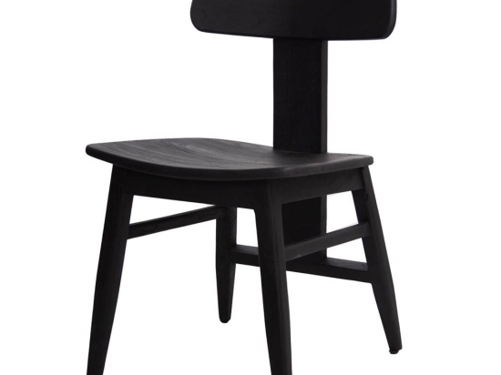 Καρέκλα Lova 0900019 49x50x85cm Black Soulworks
