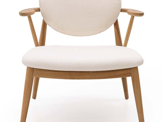 Πολυθρόνα Netle 0940007 72x68/65x62/76.5cm Natural-Beige Soulworks