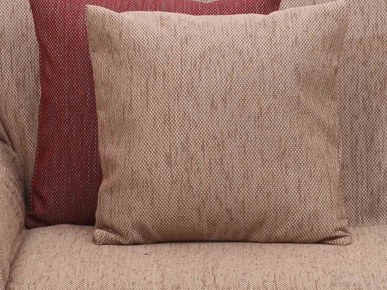 Διακοσμητική Μαξιλαροθήκη 2100 Μπέζ Viopros 42Χ42 42x42cm Chenille