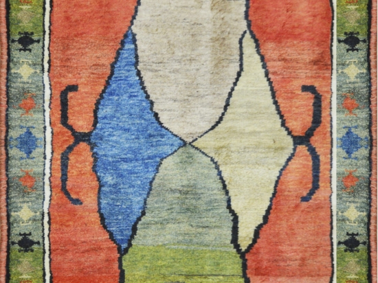 Χειροποίητο Χαλί Persian Gabbeh C Wool 112Χ193 112Χ193cm