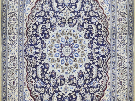 Χειροποίητο Χαλί Persian Nain Wool-Silk 256Χ199 256Χ199cm