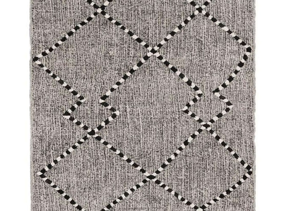 Χαλί Zenith 75537Α 78X150 Grey New Plan 78X150cm