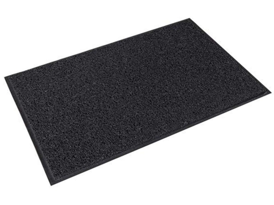 Πατάκι Εισόδου Spaghetti Διάτρητο 15mm 90x120cm Dark Grey New Plan 90 X 120