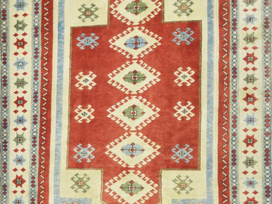 Χειροποίητο Χαλί Turkish Kazak Wool 287Χ194 287Χ194cm