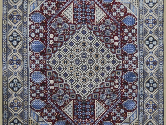 Χειροποίητο Χαλί Nain Wool-Silk 240Χ156 240Χ156cm