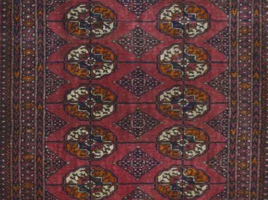 Χειροποίητο Χαλί Bukhara Theke 127171 117X81 117X81cm
