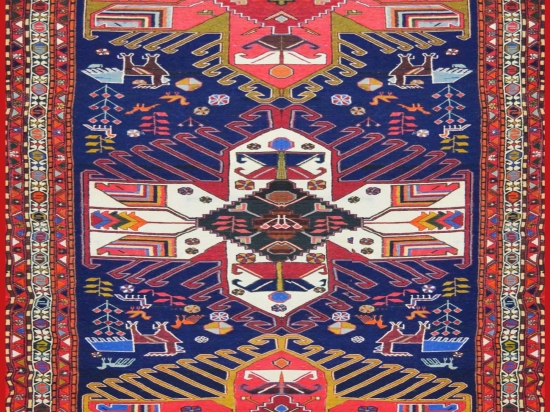 Χειροποίητο Χαλί Kilim Meshkin Wool 325X125 325X125cm