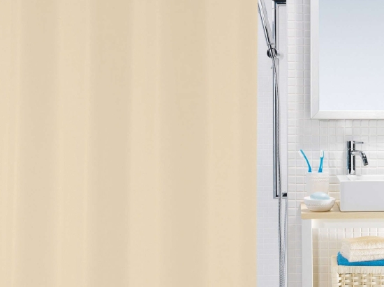 Κουρτίνα Μπάνιου Bio 00825.002 Sand Spirella 180Πx200Υ 180x200cm PEVA