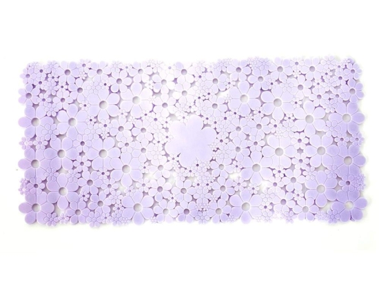 Πατάκι Αντιολισθητικό Fiore 00084.004 Lilac 34X74 cm 34Χ74 PVC