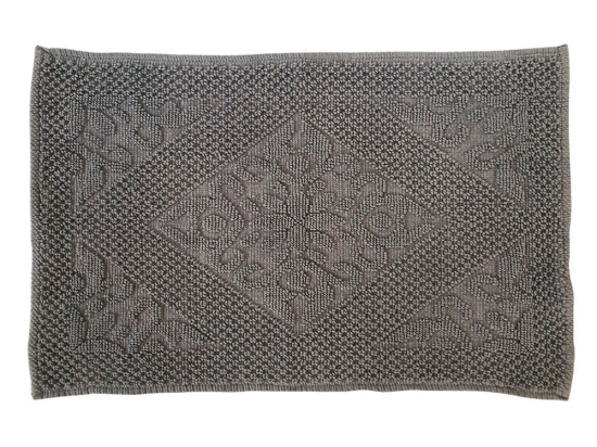 Πατάκι Μπάνιου Royal 05594.001 Grey 50 X 80 50x80cm 100% Βαμβάκι