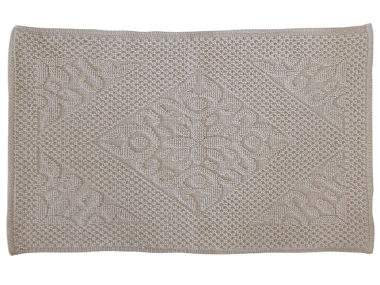 Πατάκι Μπάνιου Royal 05594.002 Cream 50 X 80 50x80cm 100% Βαμβάκι