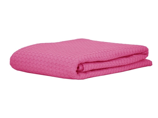 Κουβέρτα Πικέ Michelle 9 Fucshia Anna Riska King Size 240x260cm 100% Βαμβάκι