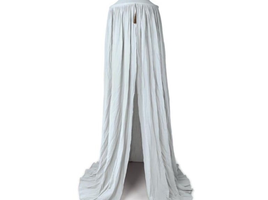 Κουνουπιέρα Κούνιας Με Θόλο 0282 Dove Grey Funna Baby Bamboo, Βαμβάκι