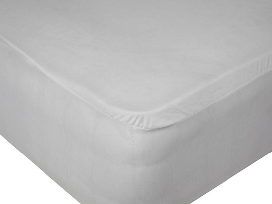 Κάλυμμα Στρώματος Cotton Jersey White Viopros Διπλό 140x200cm Βαμβάκι-Πολυέστερ