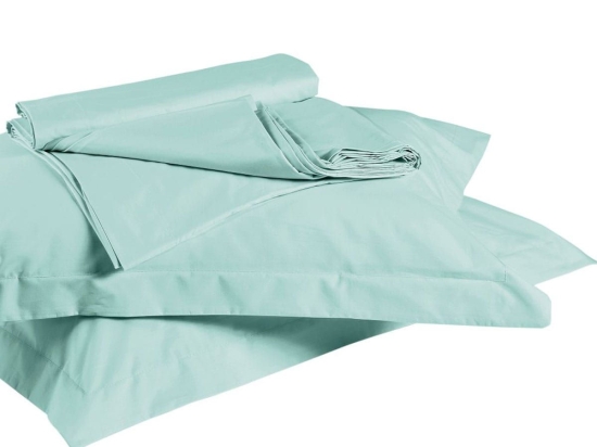 Μαξιλαροθήκες Σετ 2Τμχ. True Colours  5306 Turquoise Kentia 50Χ70 50x70cm 100% Βαμβακερό Περκάλι