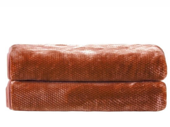 Κουβέρτα Bella 06 Brick Kentia Υπέρδιπλο 220x240cm Πολυέστερ