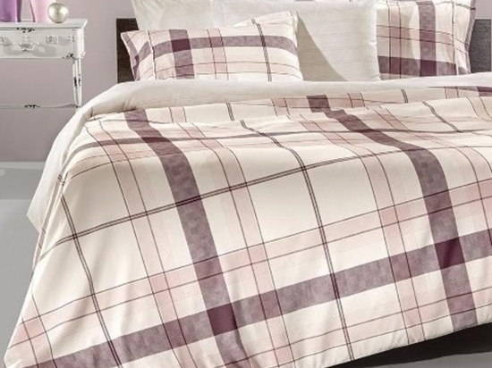 Σεντόνια Σετ 3Τμχ. Blazer Amethyst Guy Laroche Μονό 160x260cm Χωρίς Λάστιχο 100% Βαμβάκι