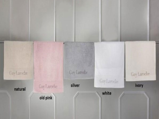 Πετσέτες Σετ 3 Τεμ. Futura White Guy Laroche Towels Set 100% Βαμβάκι