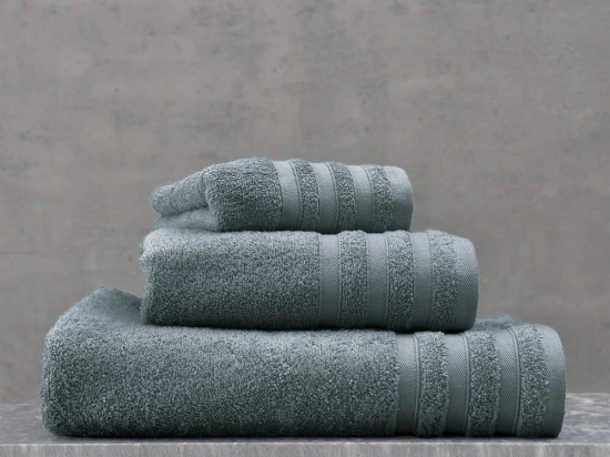 Πετσέτα Lagoon Denim Ρυθμός Σώματος 70x140cm 100% Βαμβάκι