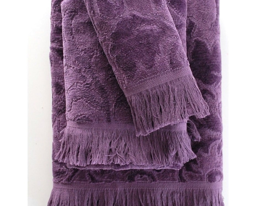 Πετσέτα Sienna Purple Ρυθμός Χεριών 30x50cm 100% Βαμβάκι