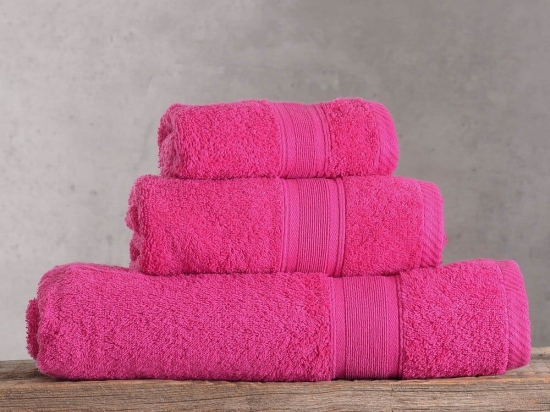 Πετσέτα Illusion Fuchsia Ρυθμός Χεριών 30x50cm 100% Βαμβάκι