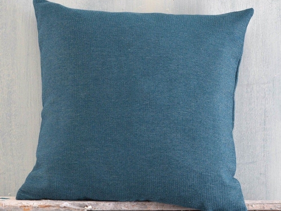 Μαξιλαροθήκη Διακοσμητική Echo Blue Ρυθμός 40Χ40 Βαμβάκι-Πολυέστερ