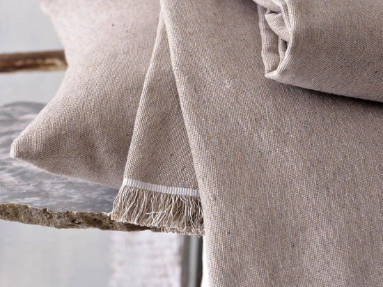 Ριχτάρι Divine 01 Beige Ρυθμός Τετραθέσιο 100% Βαμβάκι