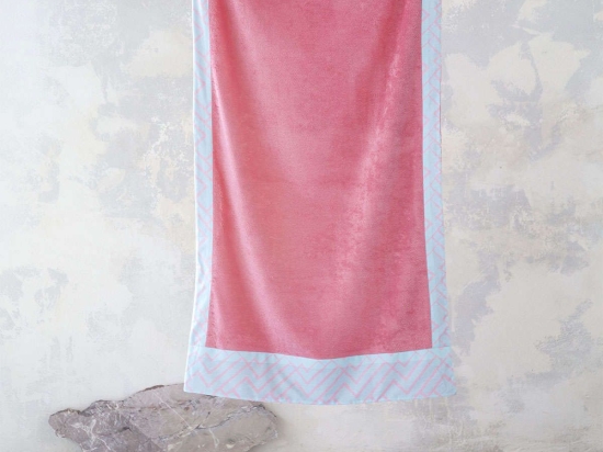 Πετσέτα Θαλάσσης - Kaya Pink Nima Θαλάσσης 90x160cm 100% Βαμβάκι