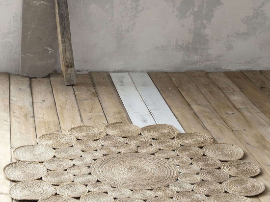 Χαλί Στρογγυλό - Arruela Natural Nima 150X150cm Round