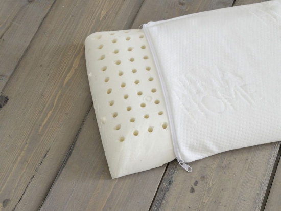Μαξιλάρι Ύπνου Βρεφικό Ανατομικό Latex White Nima 45x45cm 100% Latex