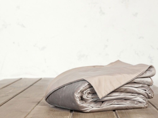 Παπλωματοθήκη Nuan Dark Beige Nima Μονό 160x240cm Πολυέστερ