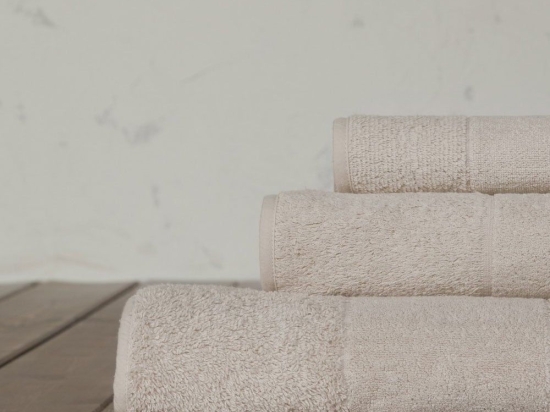 Πετσέτα Boca Light Beige Nima Σώματος 90x150cm 100% Βαμβάκι