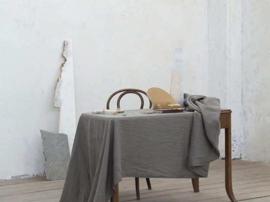 Σουπλά Σετ 2τμχ. Linho - Dark Grey Nima 35x50cm Λινό