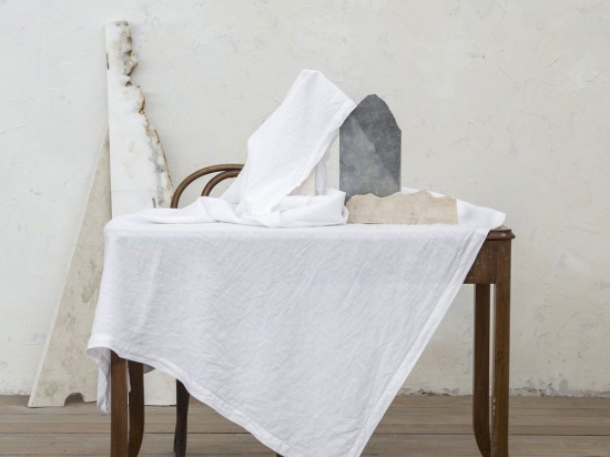 Σουπλά Σετ 2τμχ. Linho - White Nima 35x50cm Λινό