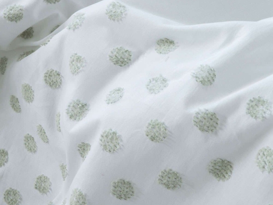 Κουβερλί Eden White Nima Υπέρδιπλο 230x250cm 100% Βαμβάκι