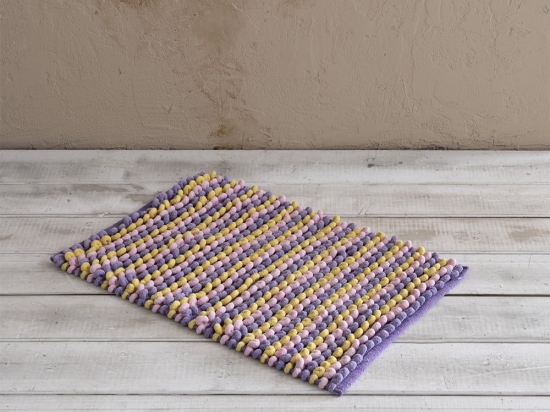 Πατάκι Μπάνιου Mantle Lavender Nima 50 X 80 Βαμβάκι-Πολυέστερ