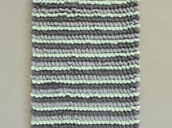 Πατάκι Μπάνιου Mantle Deep Grey Nima 50X80cm Βαμβάκι-Πολυέστερ