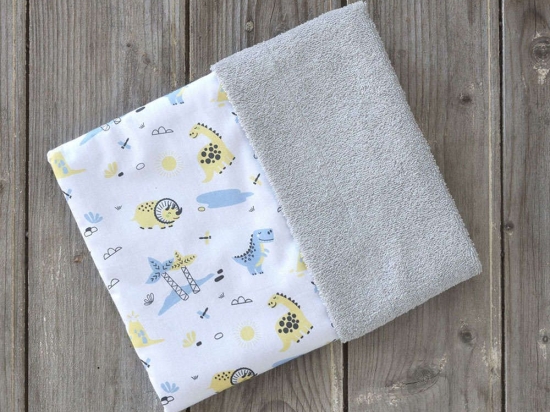 Πετσέτα Θαλάσσης Παιδική - Beach Dino Multi Nima Θαλάσσης 75x75cm 100% Βαμβάκι