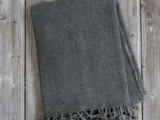 Πετσέτα Θαλάσσης - Παρεό - Vira Black Nima Θαλάσσης 85x170cm 100% Βαμβάκι