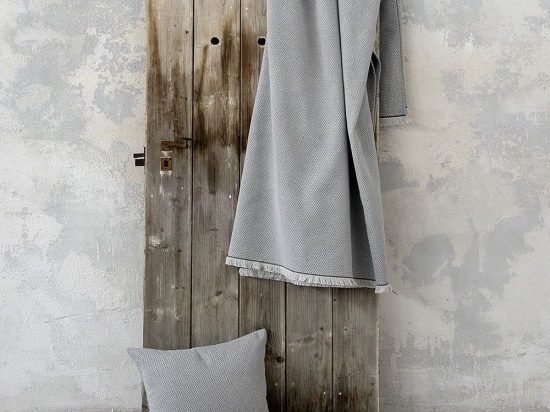 Ριχτάρι Pinto Gray Nima Διθέσιο 180x240cm Βαμβάκι-Πολυέστερ