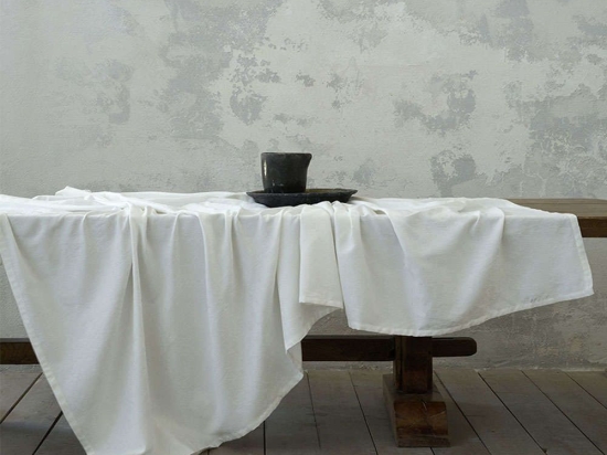 Runner Venusty Off White Nima 50Χ165 50x165cm Viscose-Πολυέστερ