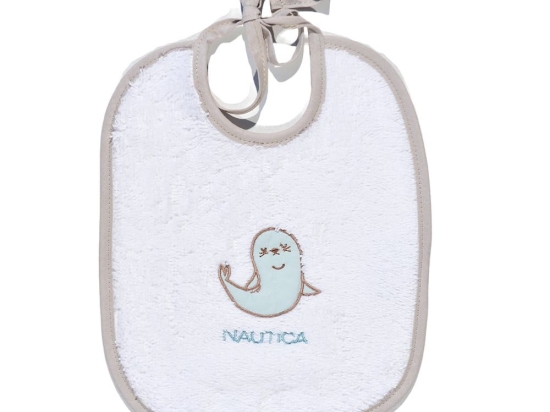 Σαλιάρα Πετσετέ Με Δέσιμο 49-9740/943 Nautica 20x25cm 100% Βαμβάκι