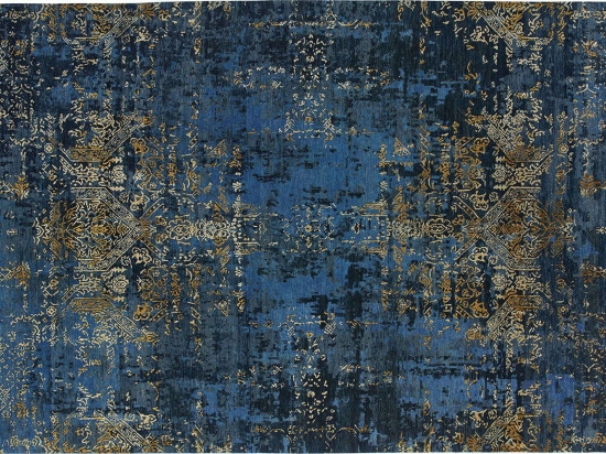 Χαλί Elite Navy Blue/Gold Carpet Couture 200X300cm