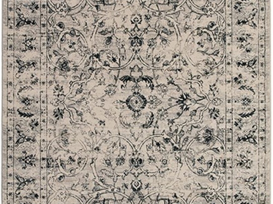 Χαλί Antares 57201/6696 Ecru-Black Carpet Couture 200X290cm