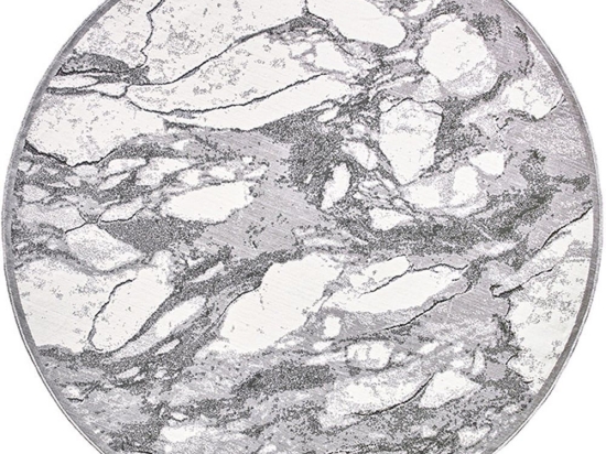 Χαλί Gabrielle 694E/Q13 Round White-Grey Carpet Couture 195X195cm Round